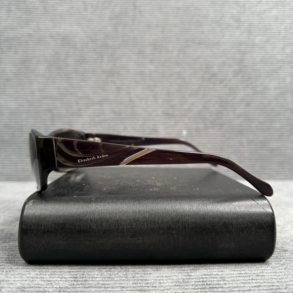 Elizabeth Arden EA5146 Plum‎ Purple Rectangular Sunglass Women Eyewear 59-18-135